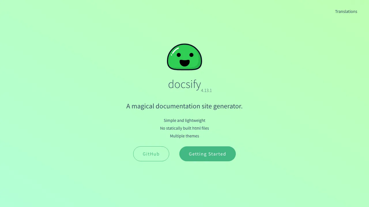Docsify main image
