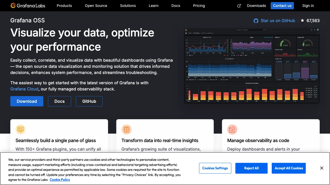 Grafana main image