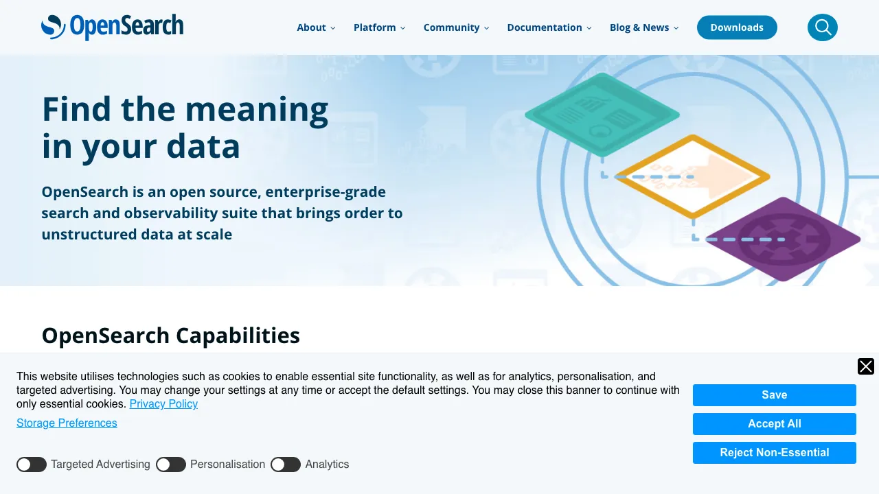 OpenSearch main image