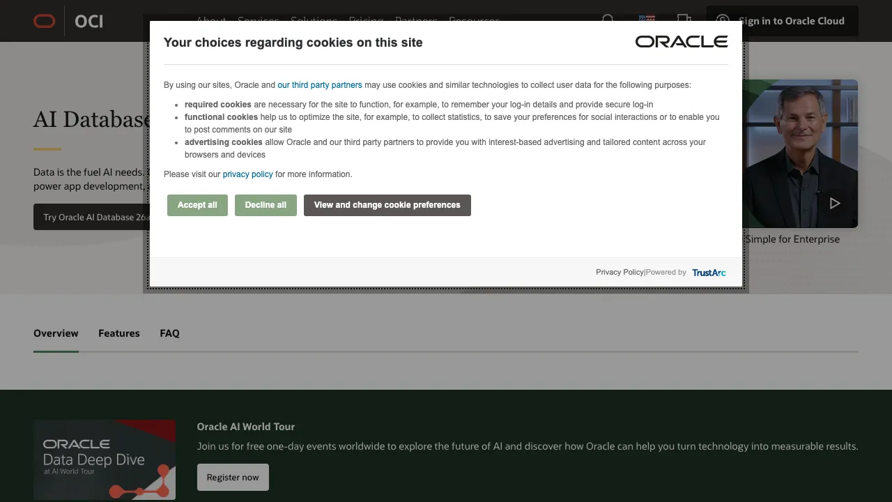 Oracle Database main image
